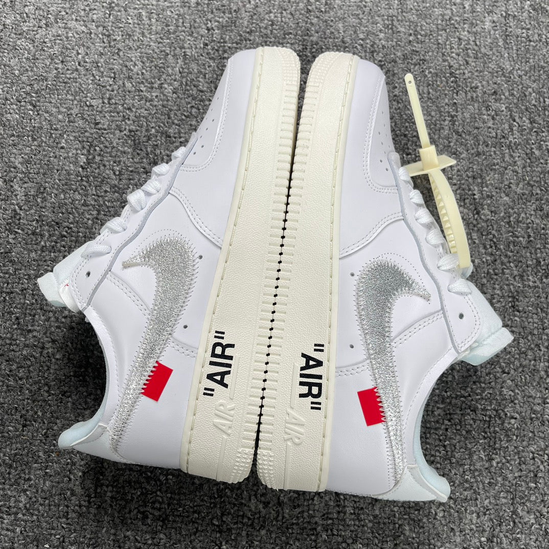 YH Batch-Off White × Air Force 1 “White Art Museum”