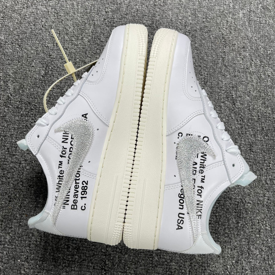 YH Batch-Off White × Air Force 1 “White Art Museum”