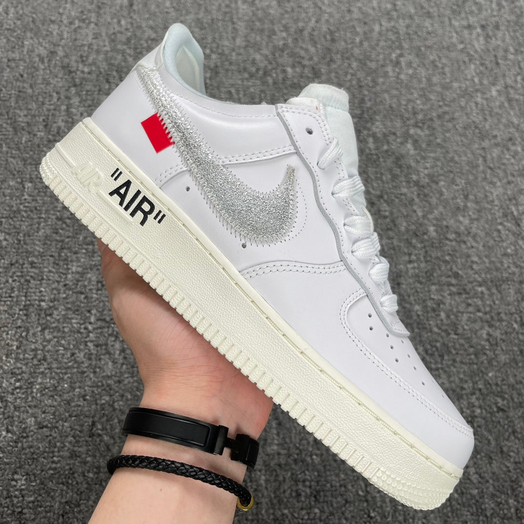 YH Batch-Off White × Air Force 1 “White Art Museum”