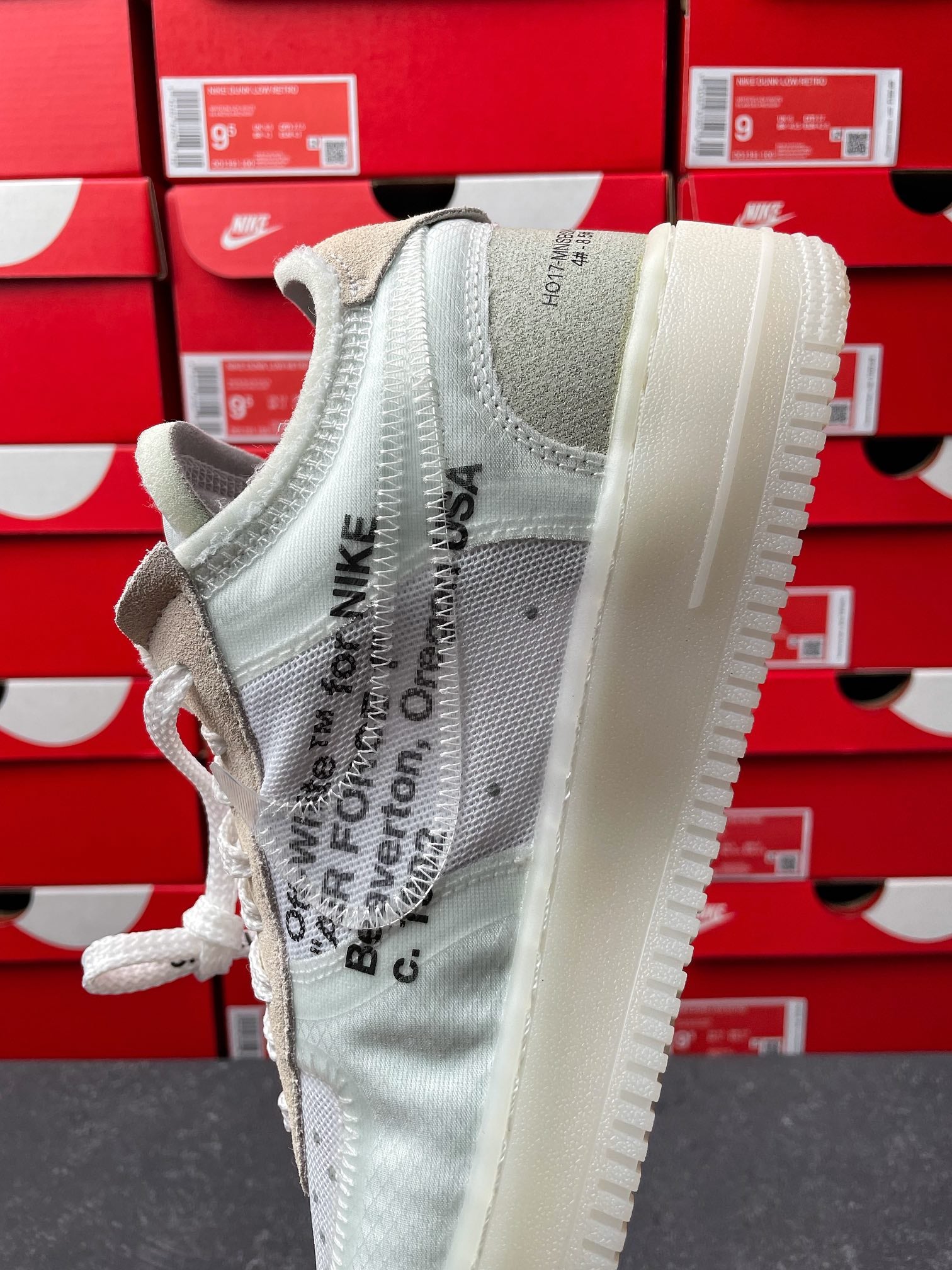 Top Batch-Off White × Air Force 1 Virgil “The Ten”